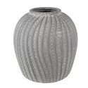 Clayre & Eef Vaso  Ø 20x20 cm Grigio Pietra