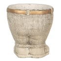 Clayre & Eef Planter Trousers Ø 15x17 cm Grey Stone