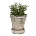 Clayre & Eef Planter Ø 11x12 cm Beige Stone