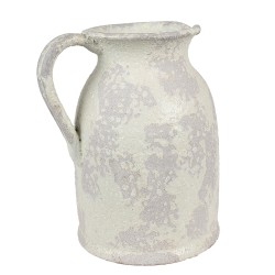 Clayre & Eef Brocca decorativa 20x16x24 cm Beige Terracotta