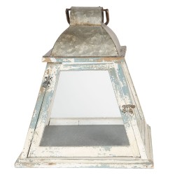 Clayre & Eef Laterne 33x33x37 cm Beige Holz