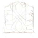 Clayre & Eef Cookbook Stand 31x23x34 cm White Iron Rectangle