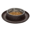 Clayre & Eef Hundenapf Ø 22x5 cm Braun Eisen Rund