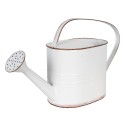 Clayre & Eef Annaffiatoio decorativo 40x14x25 cm Bianco Metallo