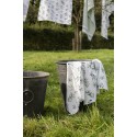Clayre & Eef Decoratie Emmer Set van 2  Grijs Metaal