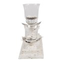 Clayre & Eef Kandelaar  36x12x25 cm Grijs Ijzer