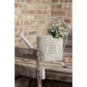 Clayre & Eef Annaffiatoio decorativo 45x16x33 cm Grigio Metallo