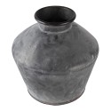 Clayre & Eef Vaso  Ø 39x38 cm Grigio Metallo Rotondo