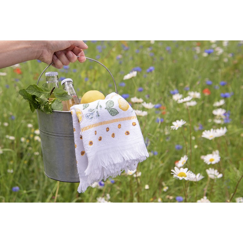 Clayre & Eef Secchiello decorativo Ø 18x16/26 cm Grigio Zinco