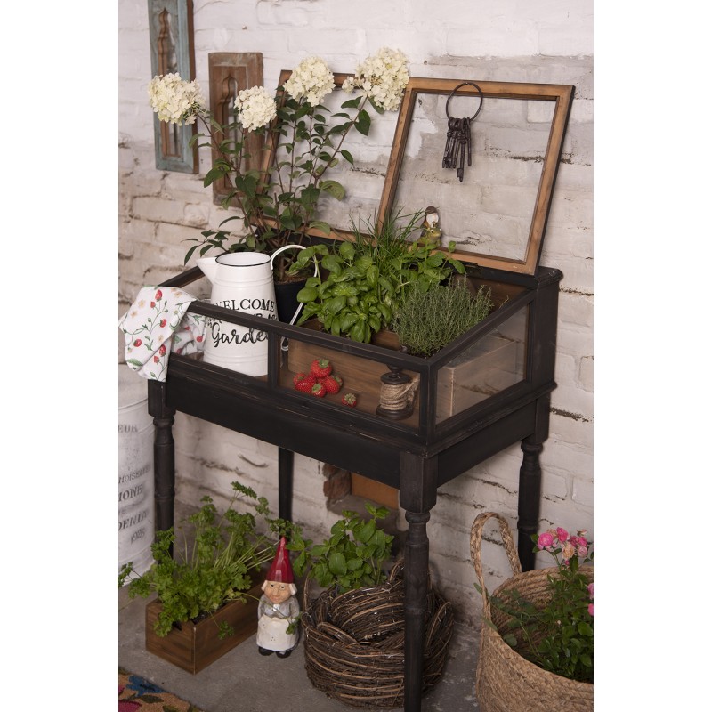 Clayre & Eef Figurine Key 9x19x3 cm Brown Iron