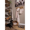 Clayre & Eef Dog Bowl 19x5 cm Brown Iron Round