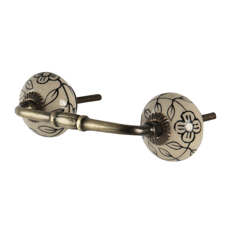Clayre & Eef Handle 14x4x3 cm Copper colored Metal