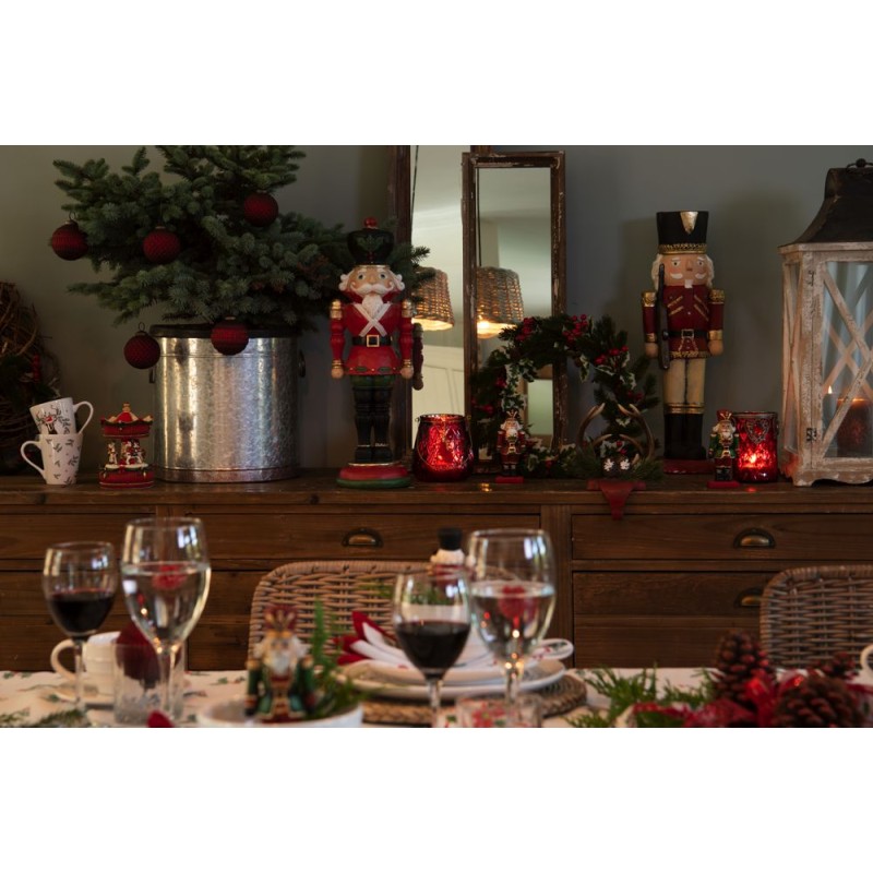 Clayre & Eef Seau décoratif set de 3 Gris Fer Rond Rennes