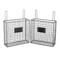 Clayre & Eef Wandrek  56x12x65 cm Zwart Ijzer
