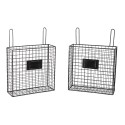 Clayre & Eef Wandrek  56x12x65 cm Zwart Ijzer