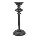 Clayre & Eef Candle holder Ø 16x38 cm Black Iron