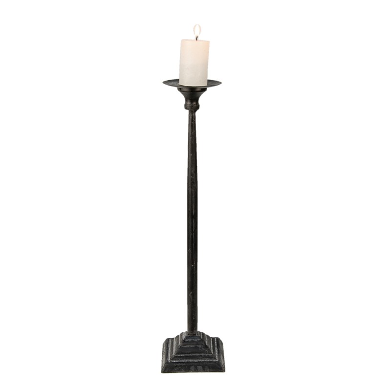 Clayre & Eef Chandelier Ø 10x44 cm Noir Fer