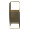 Clayre & Eef Wind Light 25x15x38 cm Copper colored Metal Rectangle