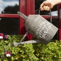 Clayre & Eef Decoratie Gieter  47x18x38 cm Grijs Metaal