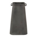 Clayre & Eef Vase 20x20x36 cm Gris Métal