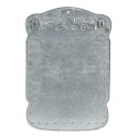 Clayre & Eef Buca delle lettere 27x8x39 cm Nero Ferro Fiori  Country post