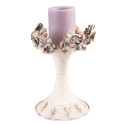 Clayre & Eef Candelabro Ø 17x21 cm Beige Ferro