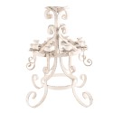 Clayre & Eef Candle holder Ø 41x43 cm Beige Iron