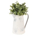 Clayre & Eef Dekorative Kanne 22x14x21 cm Beige Eisen