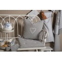 Clayre & Eef Porta pasticceria a 2 piani ⌀ 35x29 cm Beige Metallo