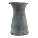 Clayre & Eef Decoration can 15x15x27 cm Grey White Metal