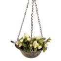Clayre & Eef Supporto per piante 23x17x46 cm Verde Ferro