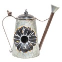 Clayre & Eef Casette per uccelli Annaffiatoio 37x21x30/63 cm Grigio Metallo