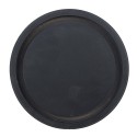 Clayre & Eef Cloche Ø 17x28 cm Transparent Wood Glass Round