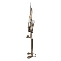 Clayre & Eef Decorazione di Natalizie Schiaccianoci 102 cm Color oro Ferro