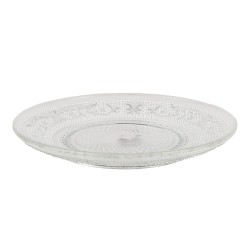 Clayre & Eef Assiette à dessert Ø 15 cm Verre Rond