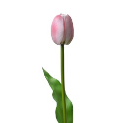 Clayre & Eef Fleur artificielle Tulipe 32 cm Rose Plastique