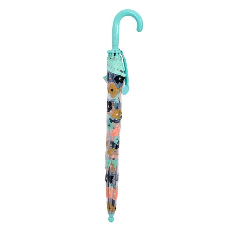 Juleeze Ombrello per bambini Ø 70x65 cm Trasparente Plastica Fiori