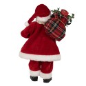 Clayre & Eef Décoration de Noël Image Père Noël 27 cm Rouge Plastique