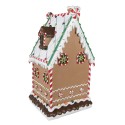Clayre & Eef Lebkuchenhaus 28x28x51 cm Braun Polyresin