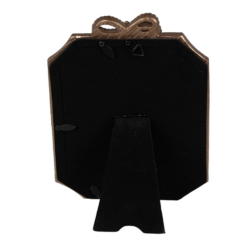 Clayre & Eef Cornice per foto 13x18 cm Verde Plastica