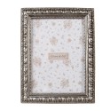 Clayre & Eef Bilderrahmen 13x18 cm Silberfarbig Kunststoff