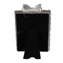 Clayre & Eef Bilderrahmen 10x15 cm Silberfarbig Kunststoff