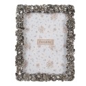Clayre & Eef Bilderrahmen 13x18 cm Silberfarbig Kunststoff