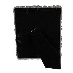 Clayre & Eef Bilderrahmen 13x18 cm Silberfarbig Kunststoff