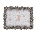 Clayre & Eef Bilderrahmen 13x18 cm Silberfarbig Kunststoff