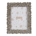 Clayre & Eef Cornice per foto 13x18 cm Color argento Plastica