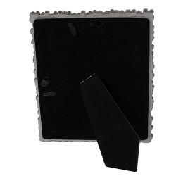 Clayre & Eef Cornice per foto 13x18 cm Color argento Plastica