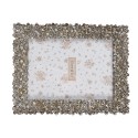 Clayre & Eef Cornice per foto 13x18 cm Color argento Plastica