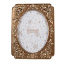 Clayre & Eef Bilderrahmen 10x15 cm Goldfarbig Kunststoff