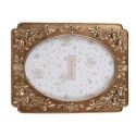 Clayre & Eef Bilderrahmen 10x15 cm Goldfarbig Kunststoff